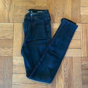 Black Hollister Skinny Jeans